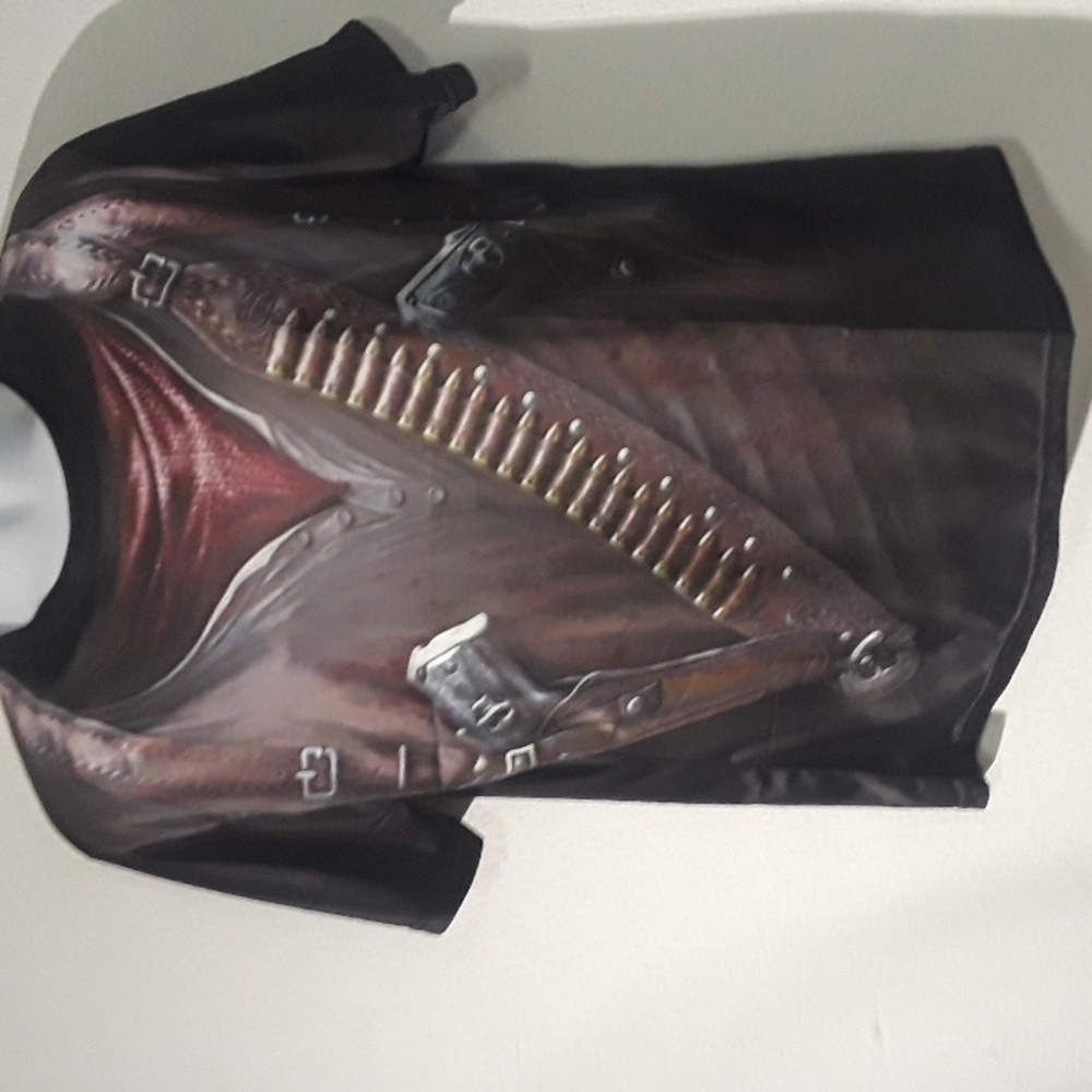 c NEW JOHN HANCOCK SZ. XL 100% POLYESTER SHIRT